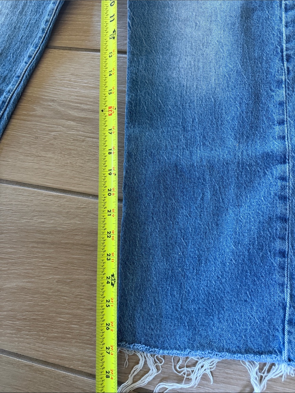 Levi’s Women’s Ribcage Straight Denim Jeans size 27 - Picture 4 of 4